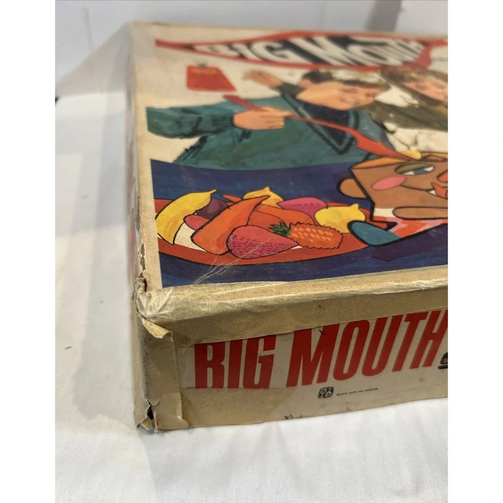 Vintage 1968‎ Schaper Big Mouth Game Classic Retro Family Game Original Box
